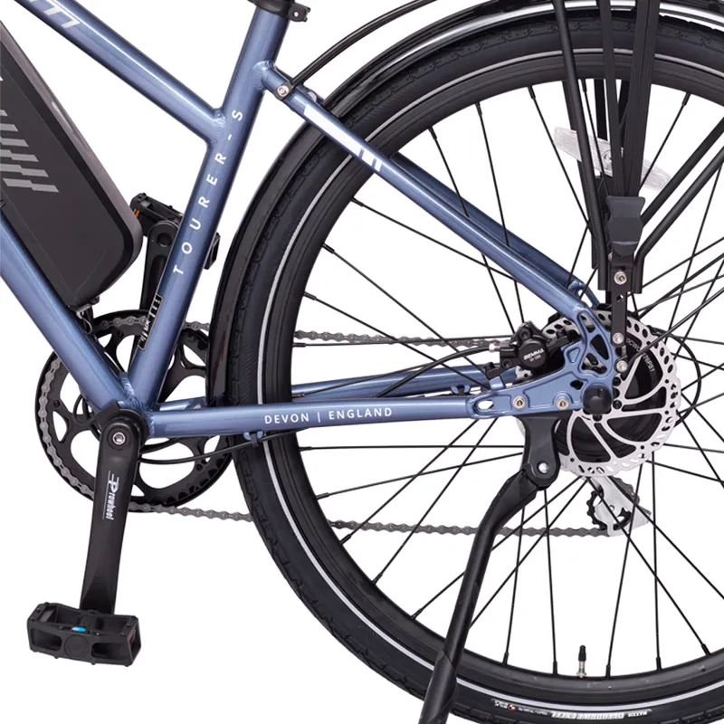 Ampere Tourer S Electric Bike Stone -13